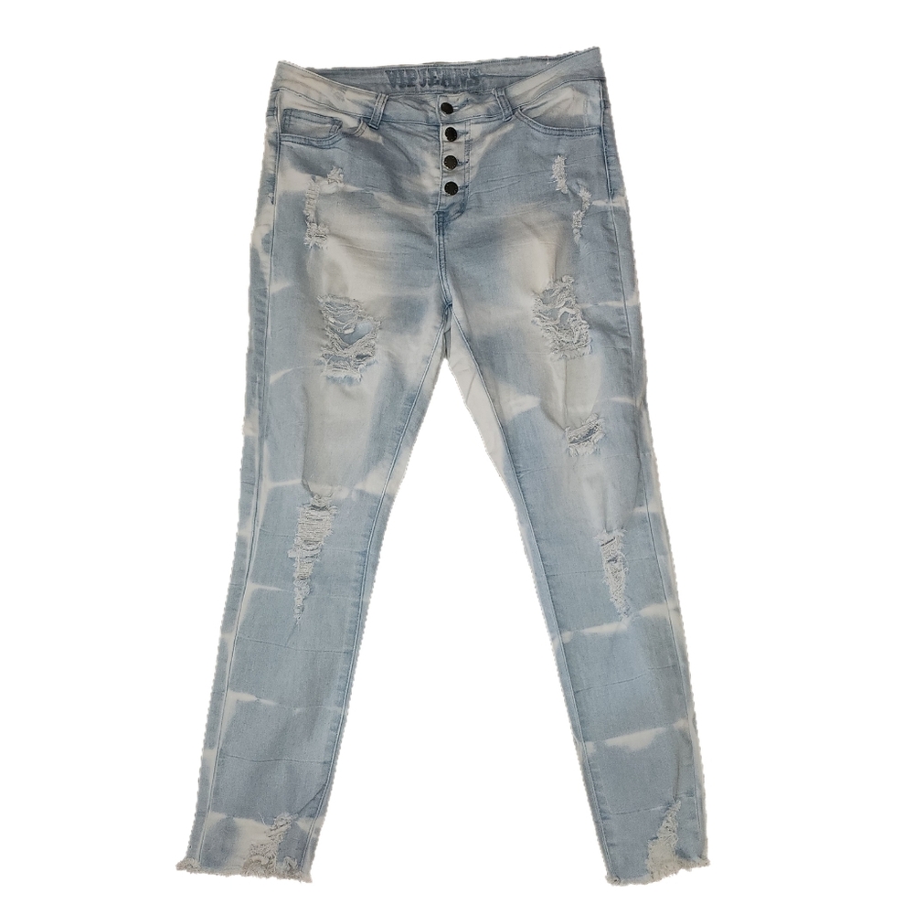 VIP JEANS DISTRESSED SKINNY JEANS SIZE 13/14 💞SO CUTE 💞